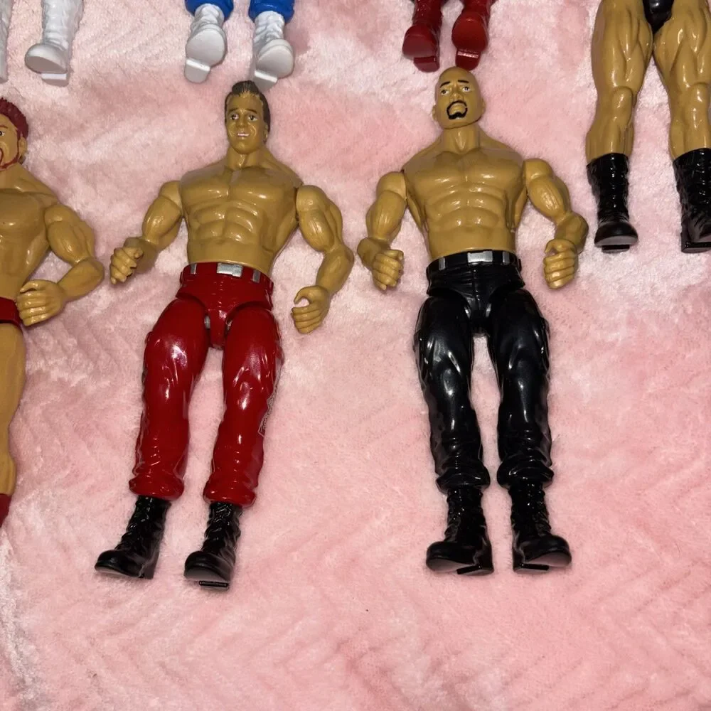 Unbranded wrestling action